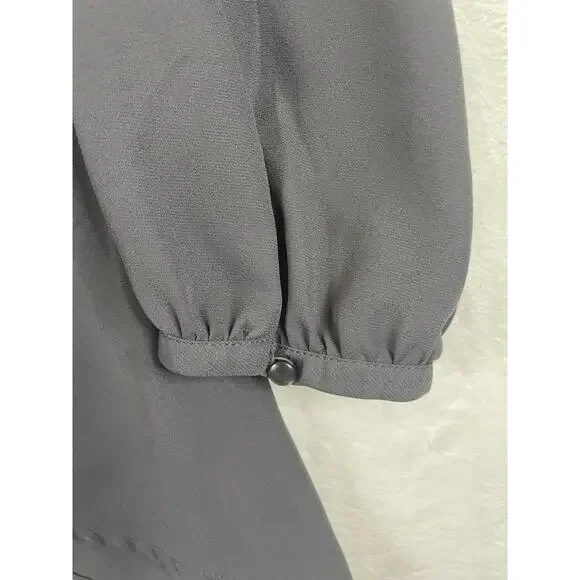 Juicy Couture Large womens blouse long sleeve top bling accent 0635 - Picture 3 of 7